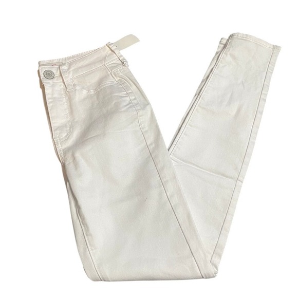 SO Denim - SO Ultimate Jegging High Rise White Skinny Pants Size‎ 0